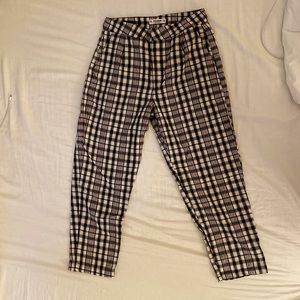 Plaid pants